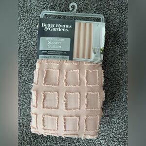 Better Homes & Gardens Pink Shower Curtain